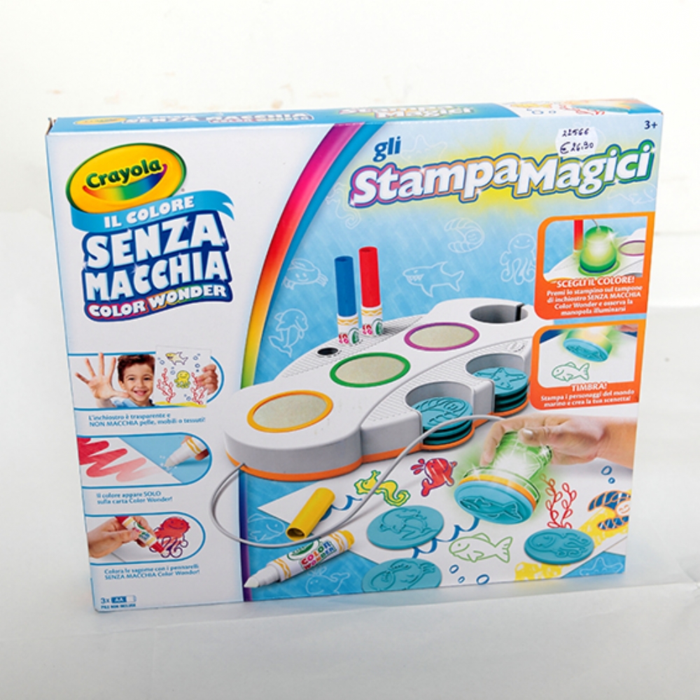 Crayola CRAYOLA 8 pennarelli con stampini 