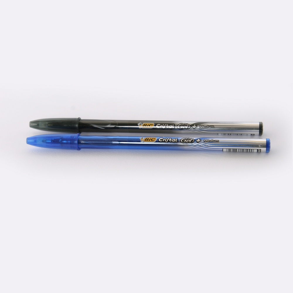 Bic Cristal Gel - Penna a inchiostro - Blu Nera