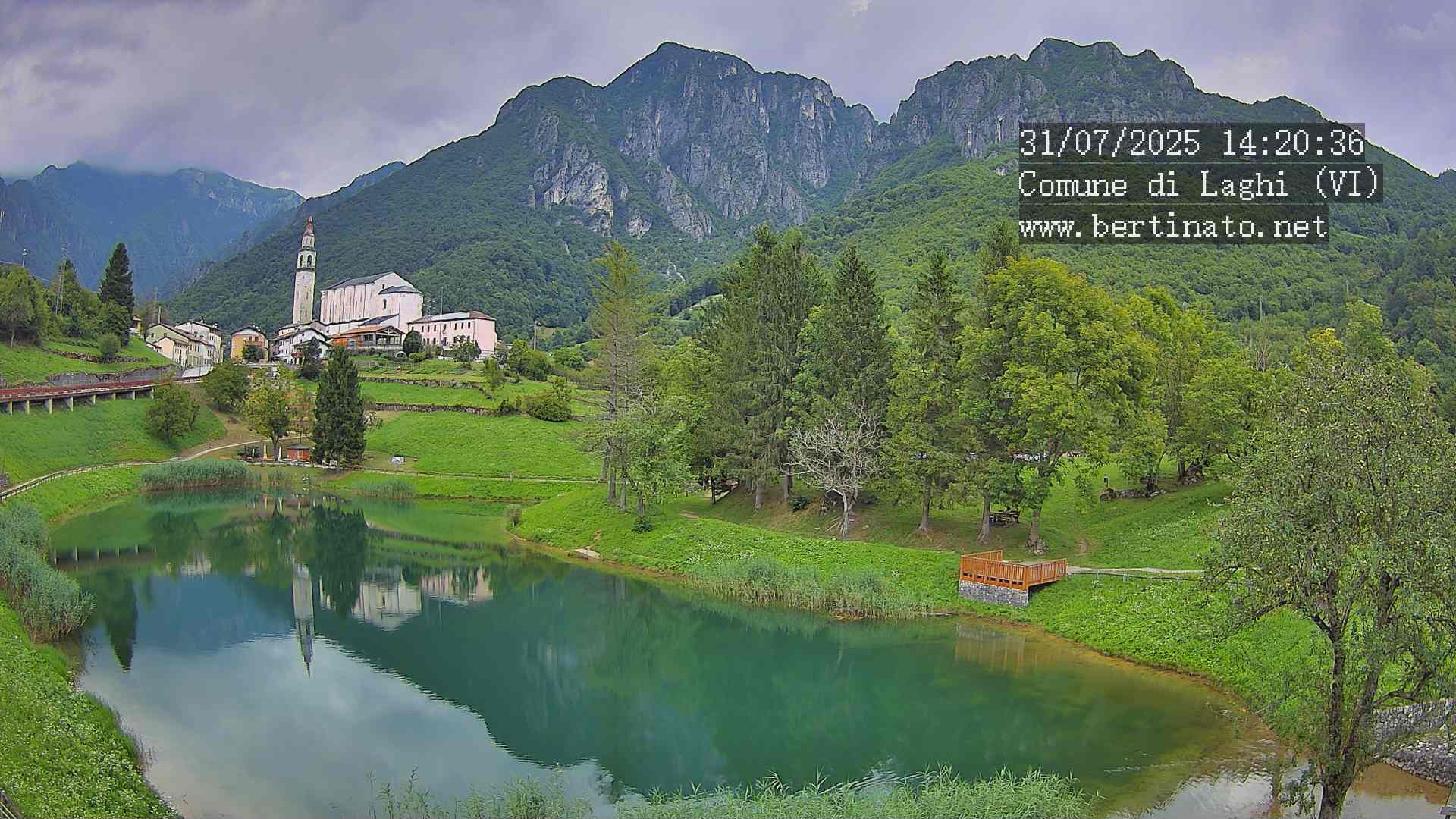 immagine della webcam nei dintorni di Schio: webcam Laghi