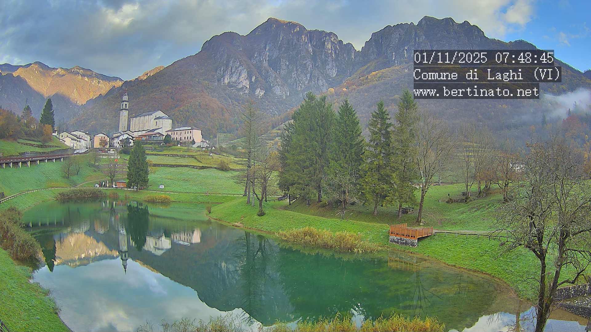 immagine della webcam nei dintorni di Recoaro Terme: webcam Laghi
