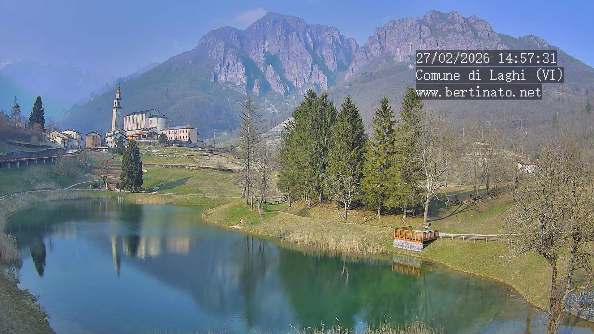 immagine della webcam nei dintorni di Caldonazzo: webcam Laghi