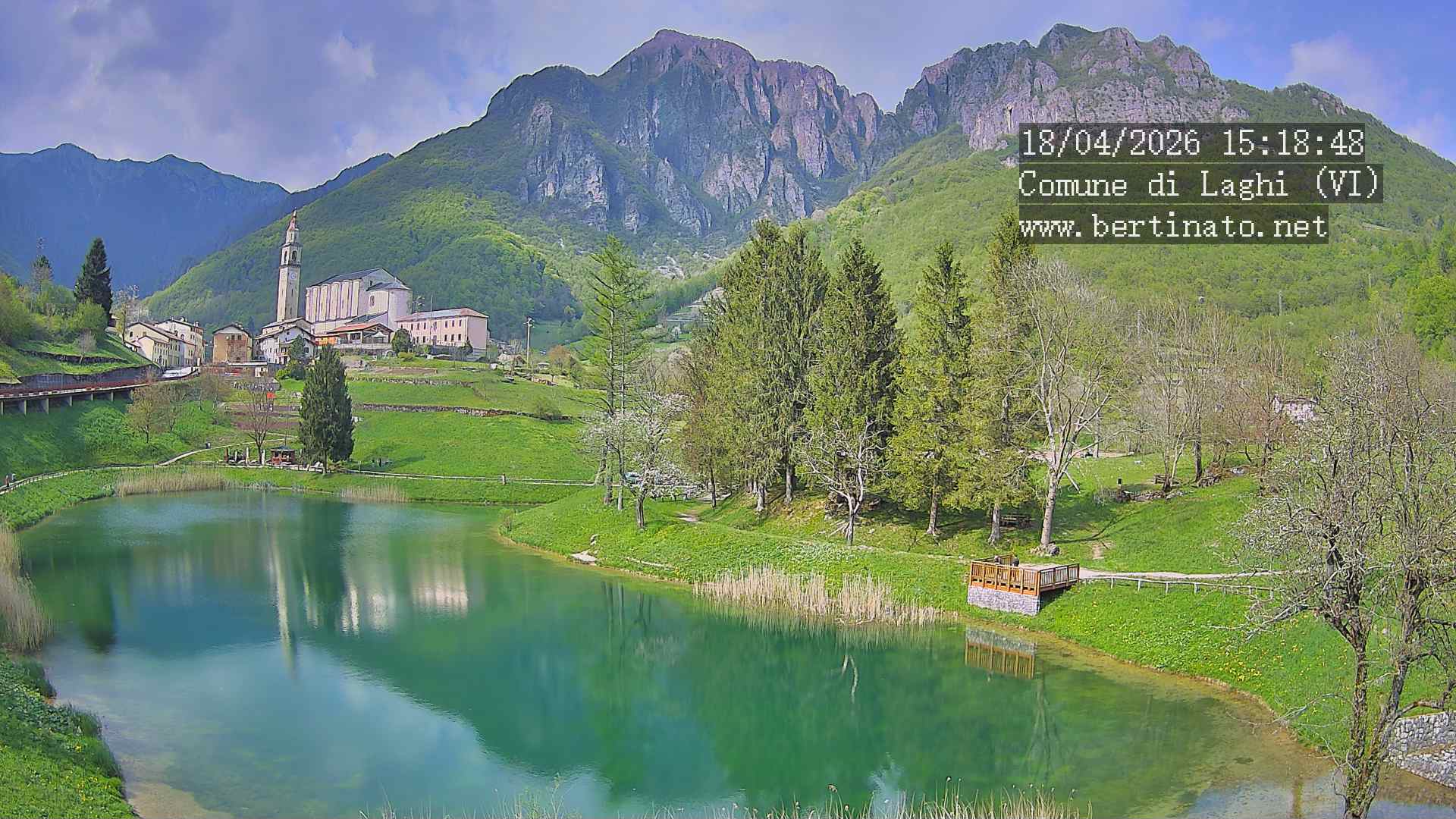 immagine della webcam nei dintorni di Caldonazzo: webcam Laghi