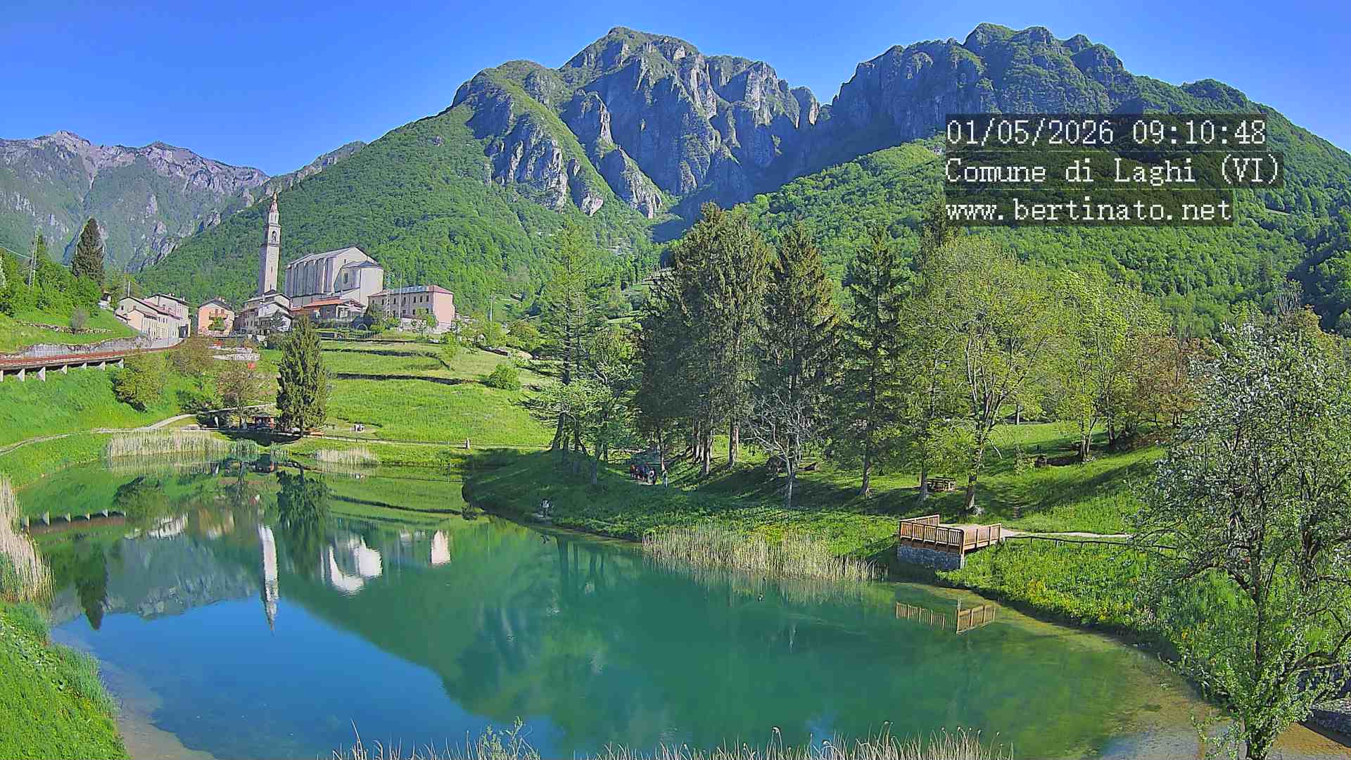 immagine della webcam nei dintorni di Folgaria: webcam Laghi