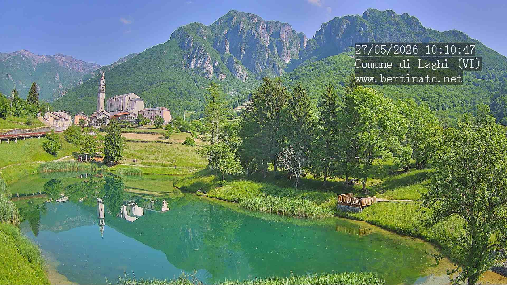 immagine della webcam nei dintorni di Folgaria: webcam Laghi