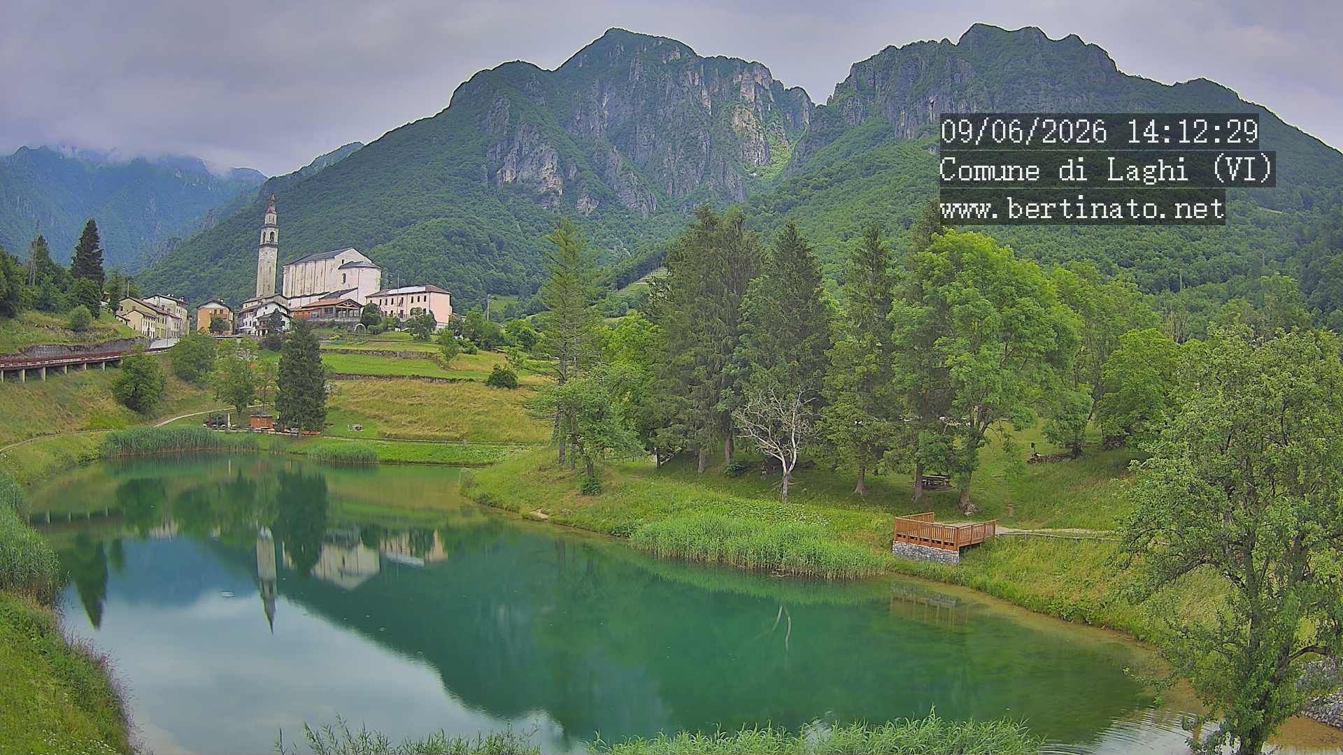 immagine della webcam nei dintorni di Arsiero: webcam Laghi