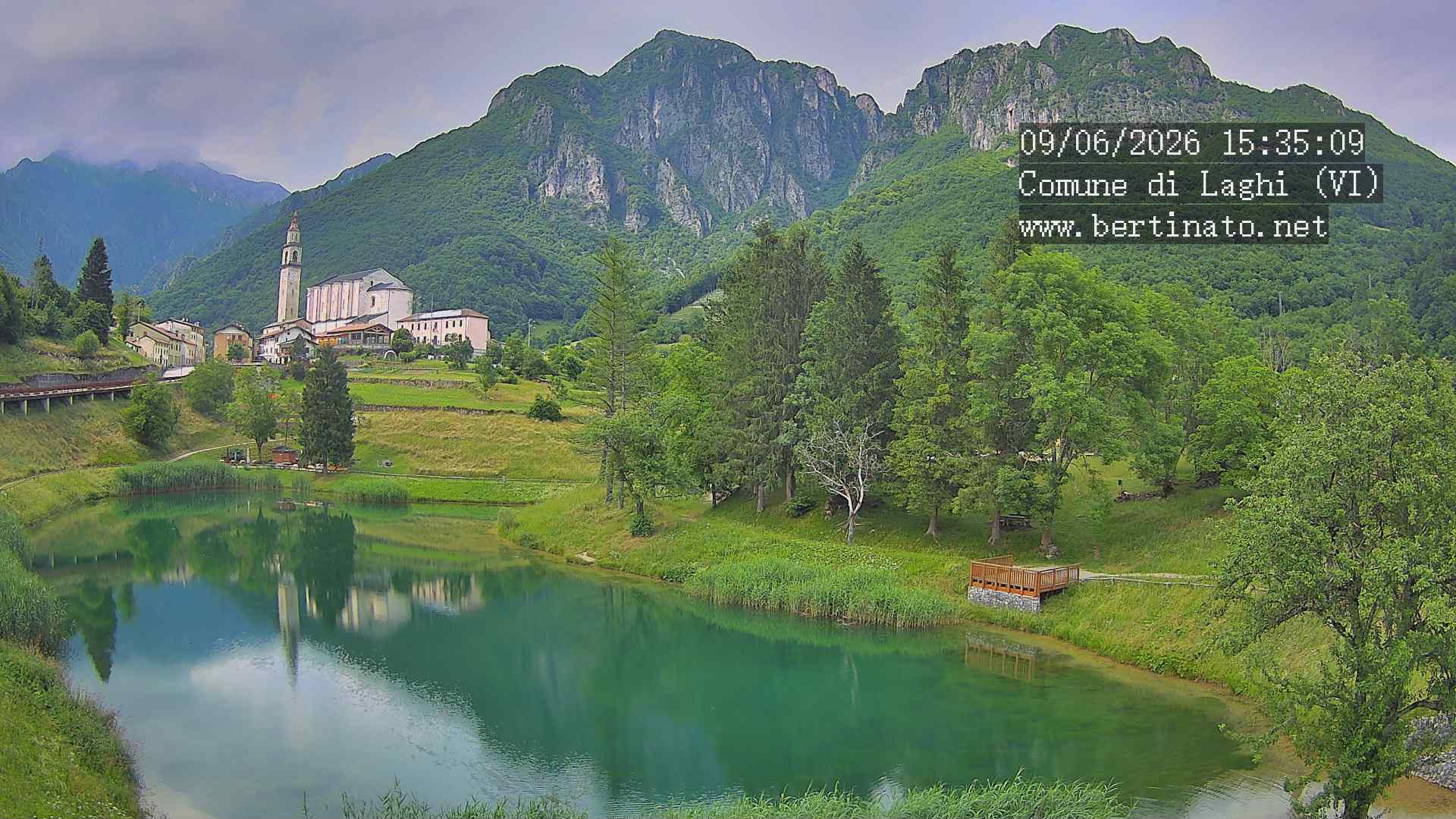 immagine della webcam nei dintorni di Caldonazzo: webcam Laghi