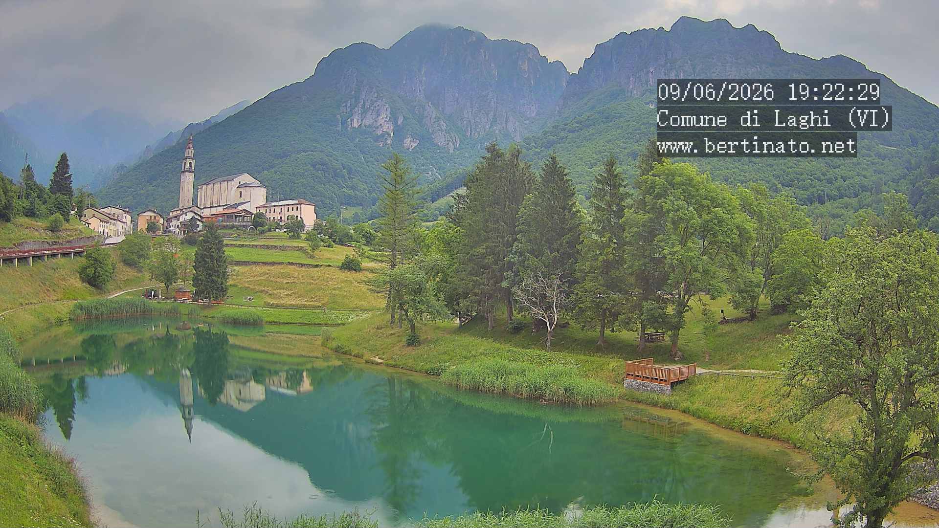 immagine della webcam nei dintorni di Asiago: webcam Laghi