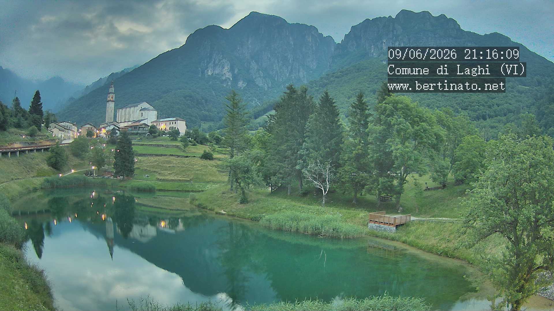 immagine della webcam nei dintorni di Asiago: webcam Laghi