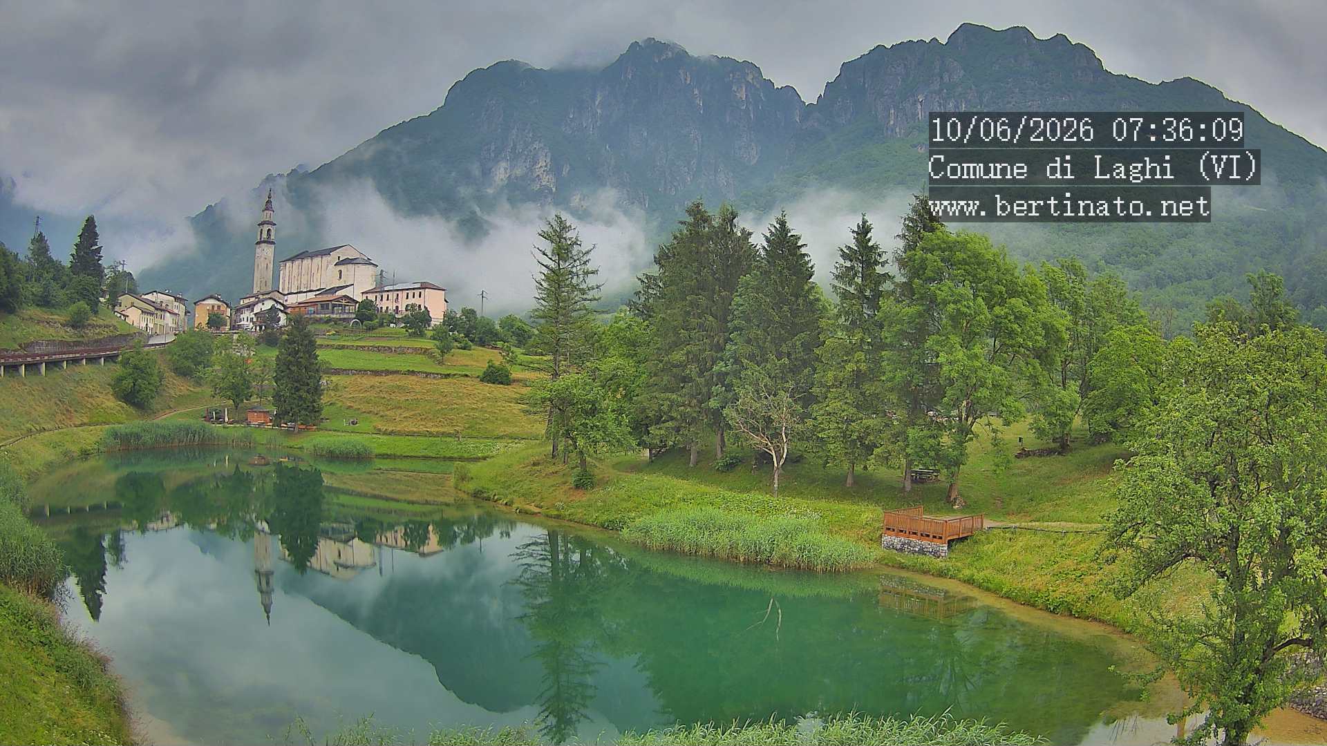 immagine della webcam nei dintorni di Lastebasse: webcam Laghi