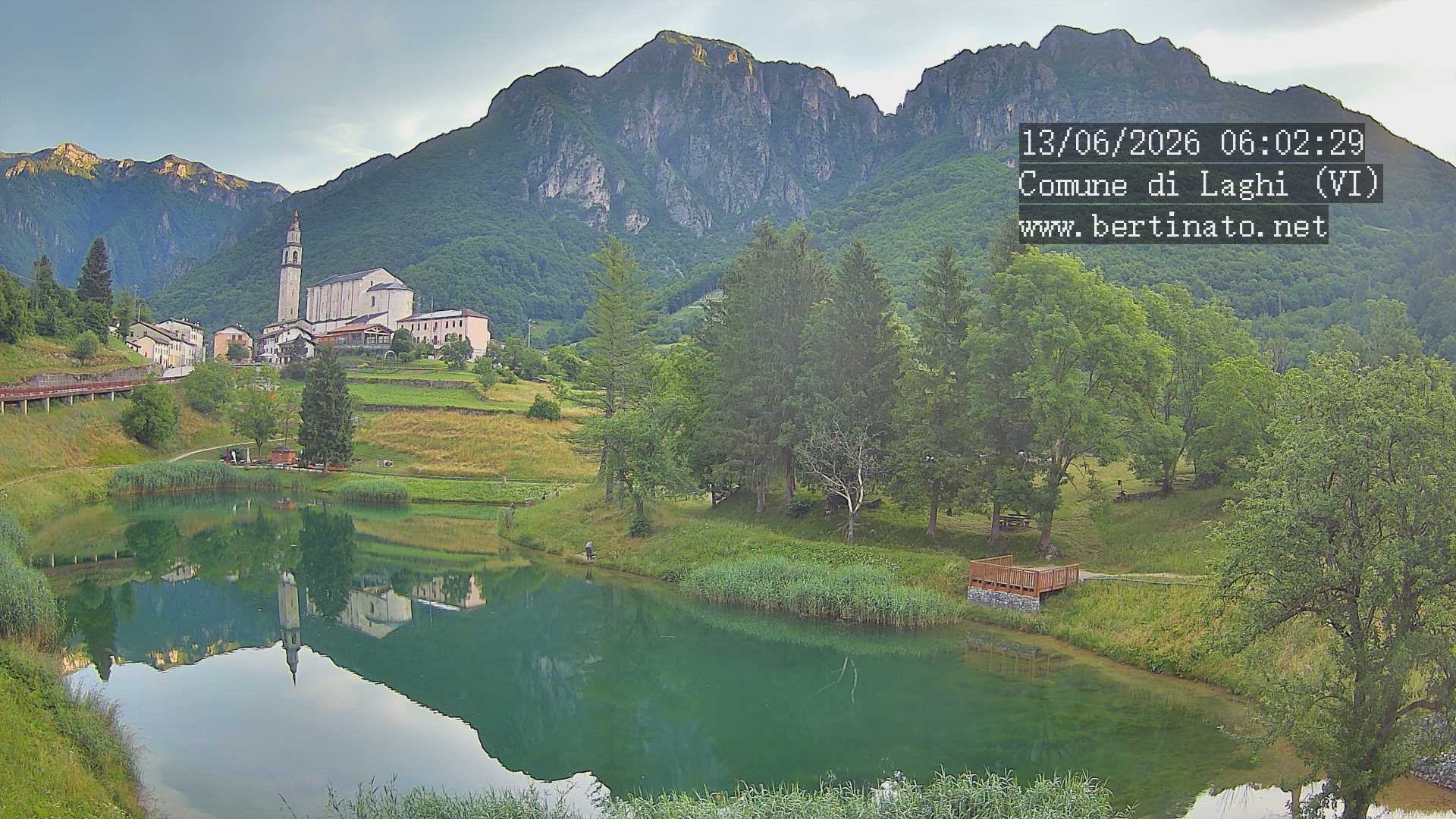 immagine della webcam nei dintorni di Recoaro Terme: webcam Laghi