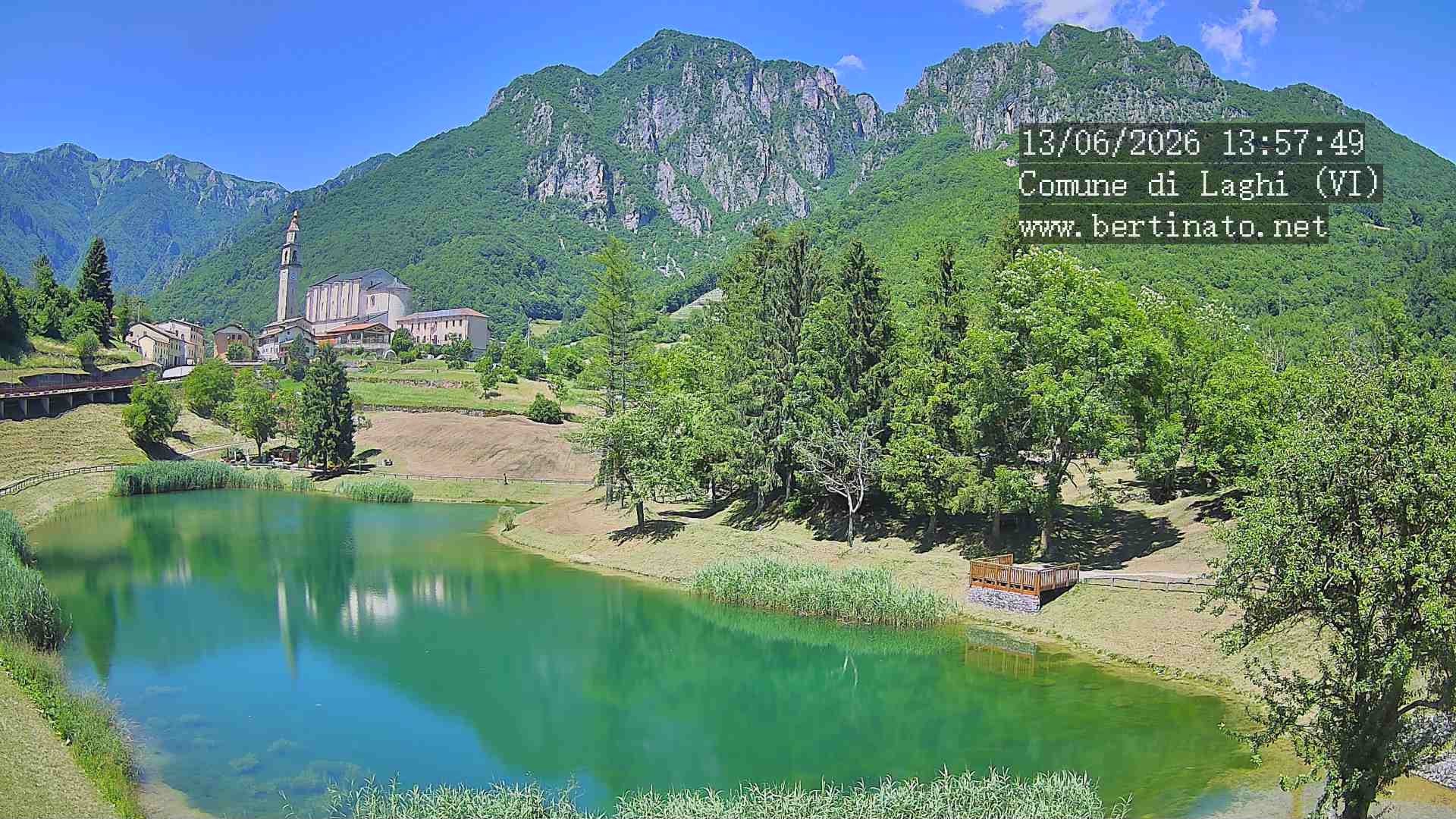 immagine della webcam nei dintorni di Asiago: webcam Laghi