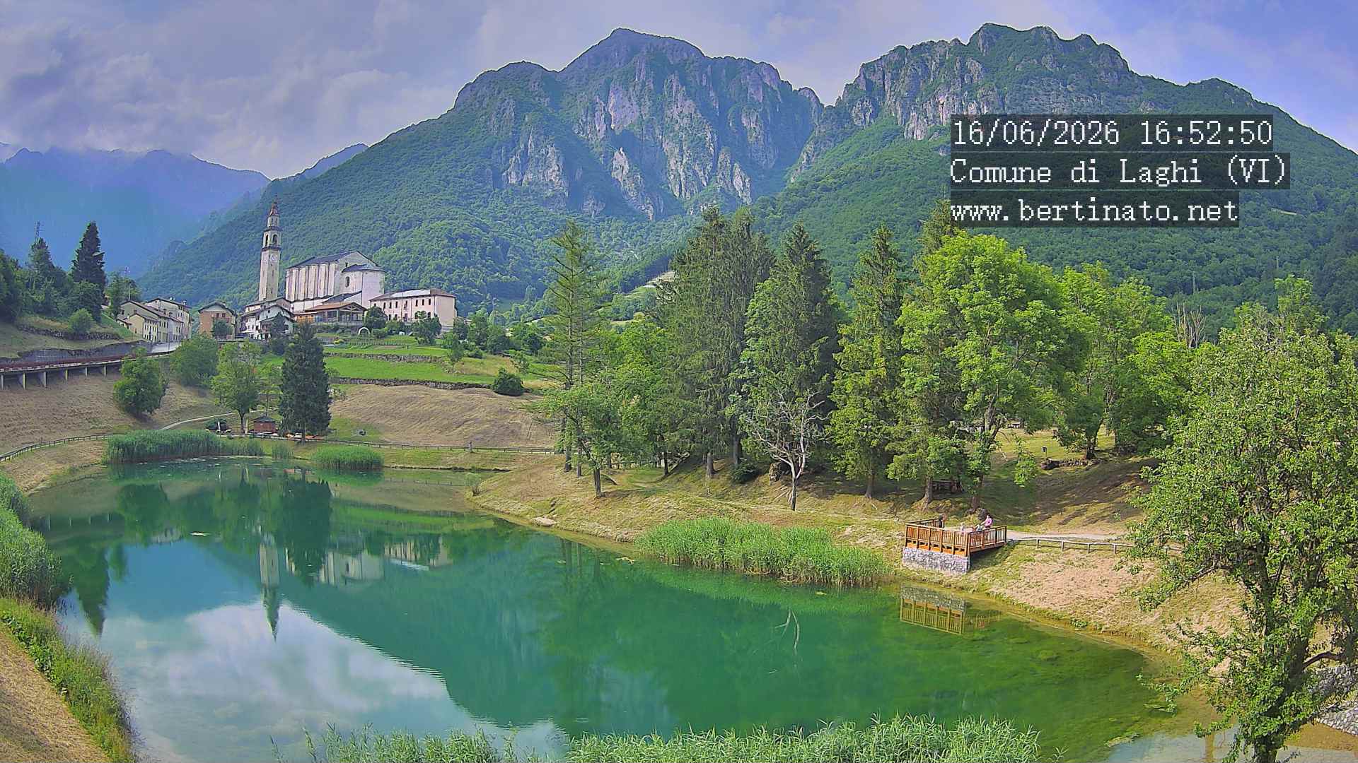immagine della webcam nei dintorni di Folgaria: webcam Laghi