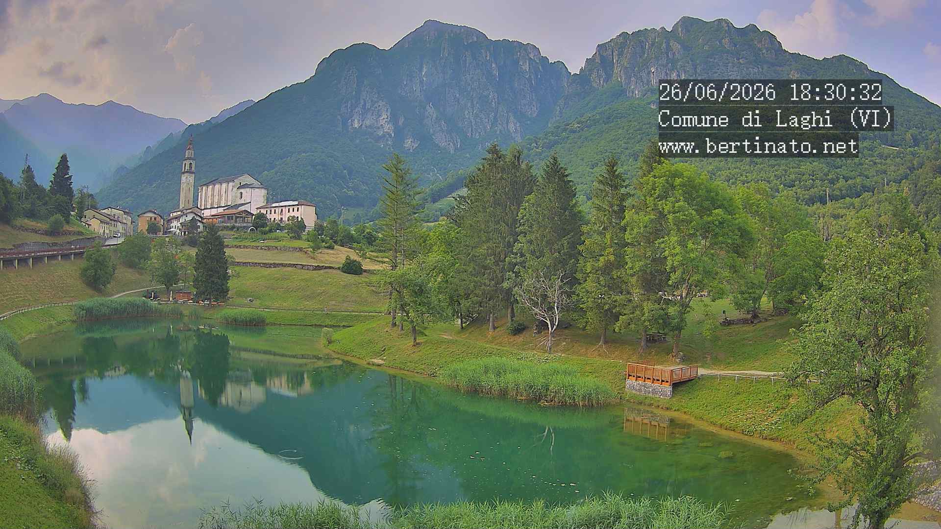 immagine della webcam nei dintorni di Asiago: webcam Laghi