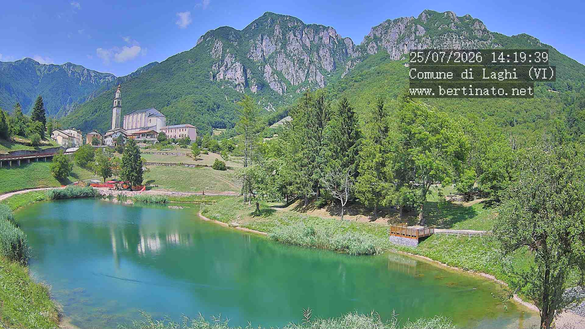immagine della webcam nei dintorni di Arsiero: webcam Laghi